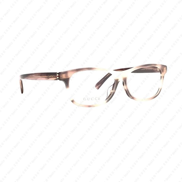 GUCCI Women’s GG0458OA 004 55mm Havana Gold Eyeglasses - Picture 6 of 9